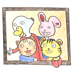 [LINEスタンプ] 楽しく誘いを断れる変な動物たちのスタンプ