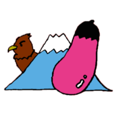 [LINEスタンプ] なすびーくん