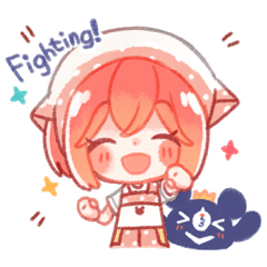 [LINEスタンプ] You're my lucky star